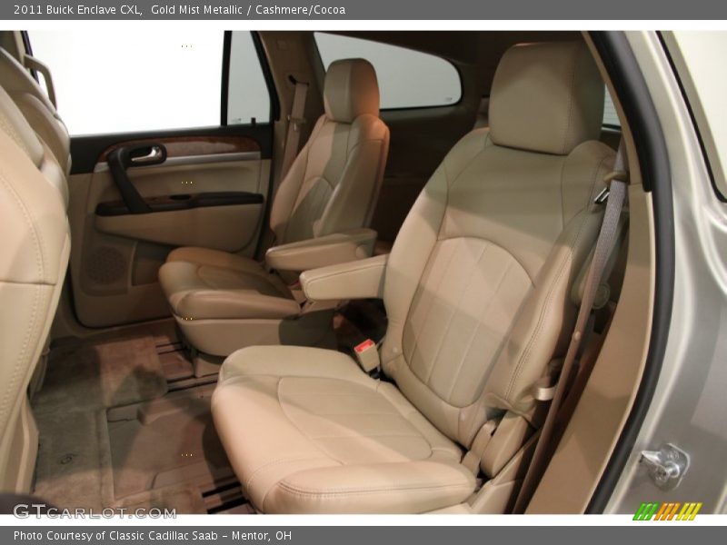 Gold Mist Metallic / Cashmere/Cocoa 2011 Buick Enclave CXL