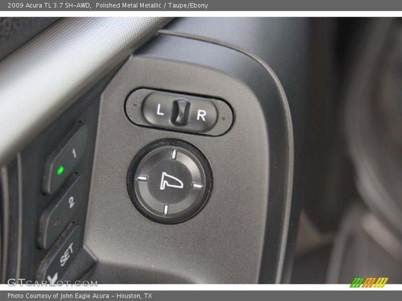 Polished Metal Metallic / Taupe/Ebony 2009 Acura TL 3.7 SH-AWD