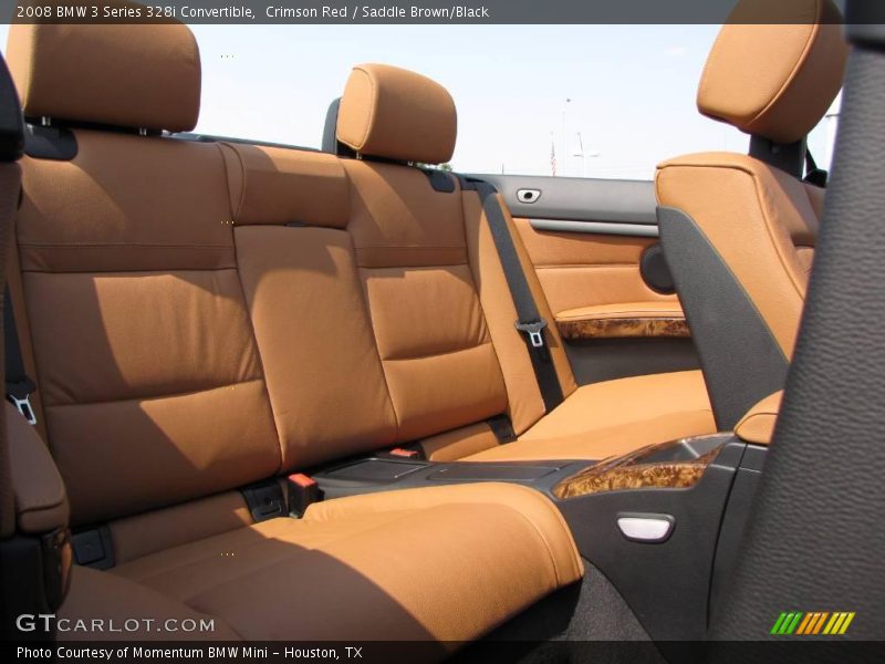 Crimson Red / Saddle Brown/Black 2008 BMW 3 Series 328i Convertible