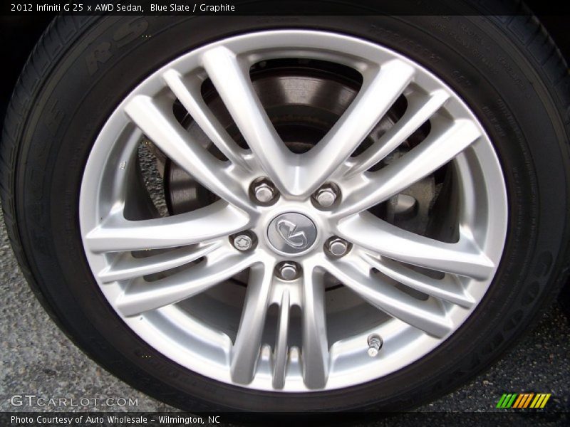  2012 G 25 x AWD Sedan Wheel