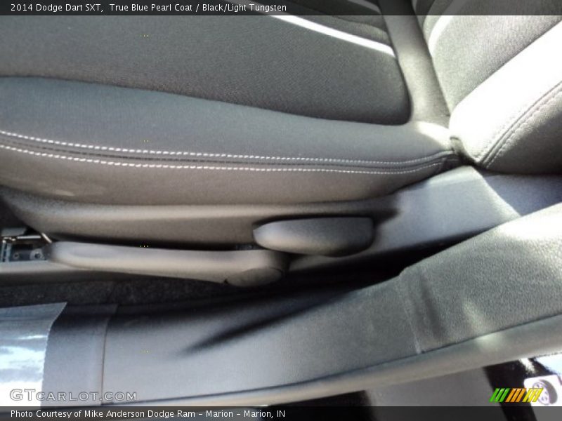 True Blue Pearl Coat / Black/Light Tungsten 2014 Dodge Dart SXT