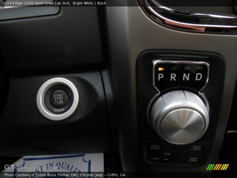 Bright White / Black 2014 Ram 1500 Sport Crew Cab 4x4