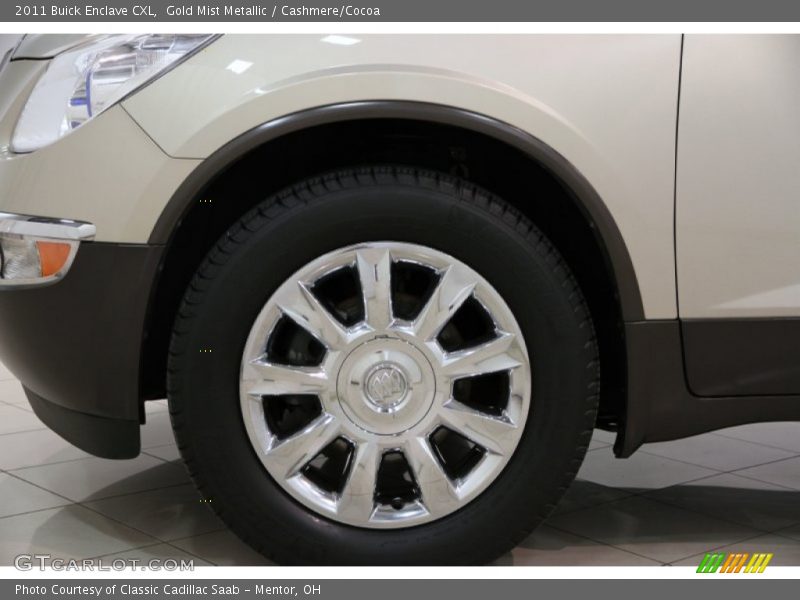 Gold Mist Metallic / Cashmere/Cocoa 2011 Buick Enclave CXL