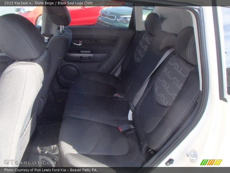 Dune Beige / Black Soul Logo Cloth 2013 Kia Soul +