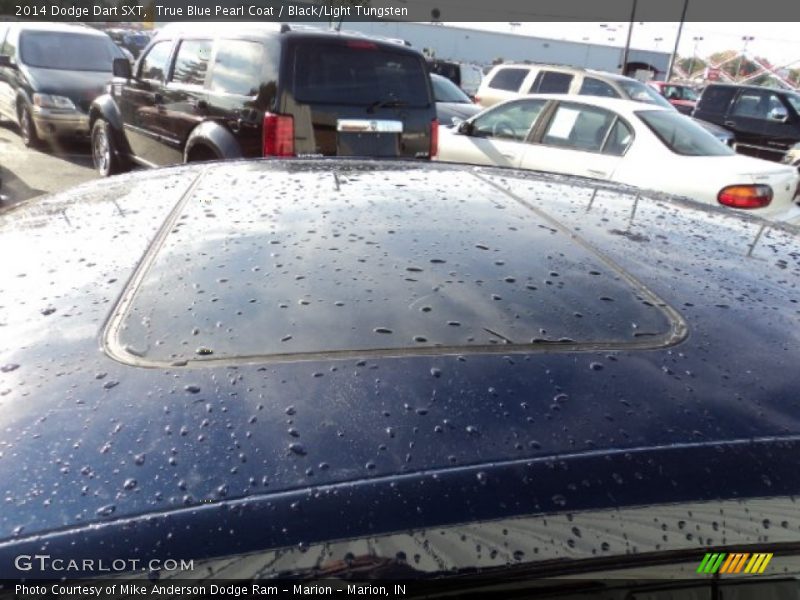True Blue Pearl Coat / Black/Light Tungsten 2014 Dodge Dart SXT