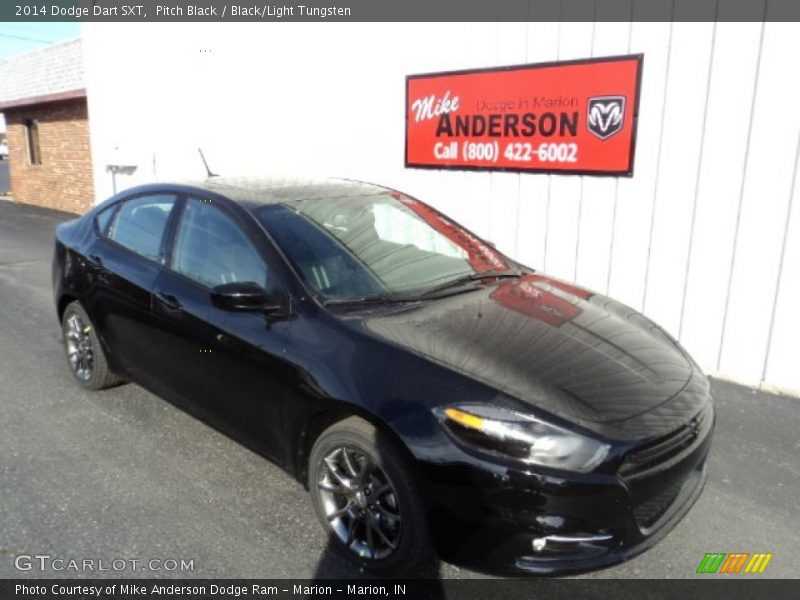 Pitch Black / Black/Light Tungsten 2014 Dodge Dart SXT