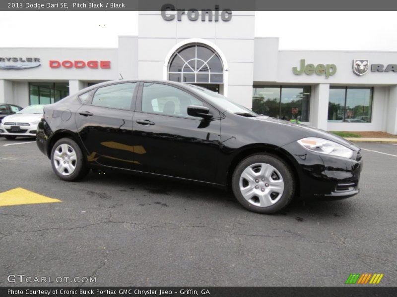 Pitch Black / Black 2013 Dodge Dart SE