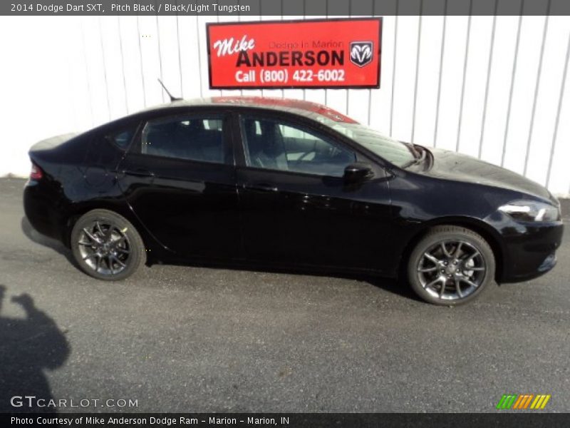 Pitch Black / Black/Light Tungsten 2014 Dodge Dart SXT