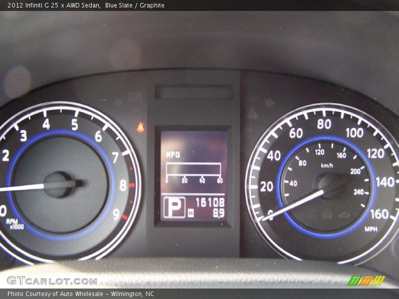 Blue Slate / Graphite 2012 Infiniti G 25 x AWD Sedan