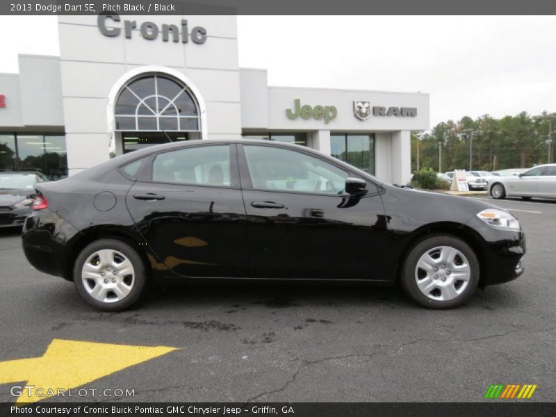 Pitch Black / Black 2013 Dodge Dart SE