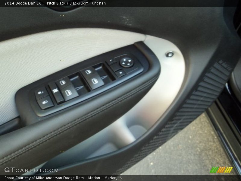 Pitch Black / Black/Light Tungsten 2014 Dodge Dart SXT