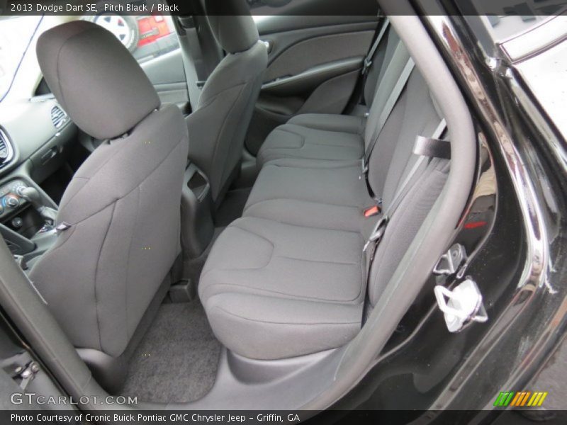 Pitch Black / Black 2013 Dodge Dart SE