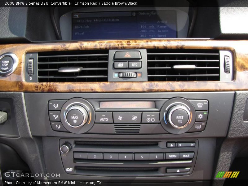 Crimson Red / Saddle Brown/Black 2008 BMW 3 Series 328i Convertible