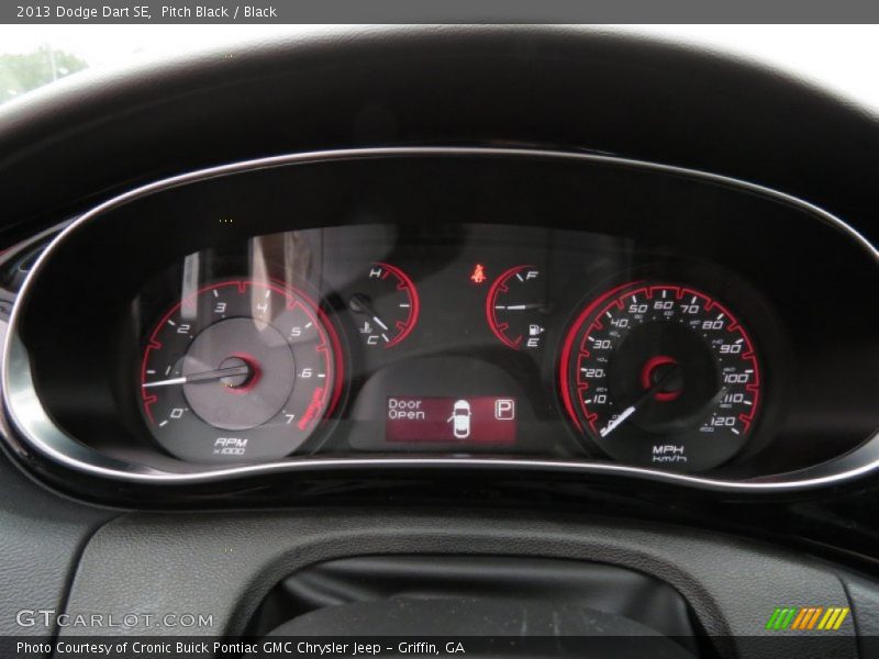 Pitch Black / Black 2013 Dodge Dart SE