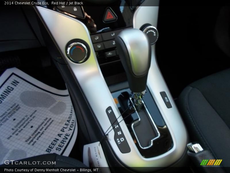  2014 Cruze Eco 6 Speed Automatic Shifter