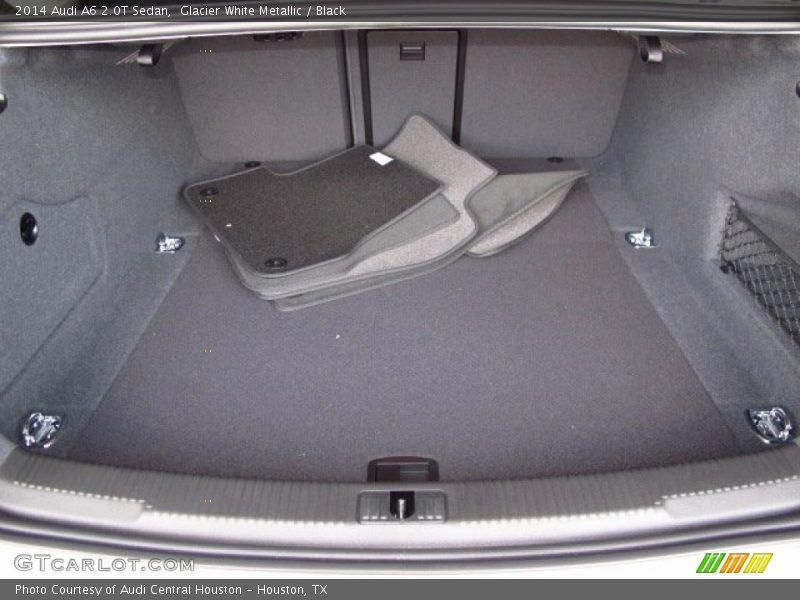 Glacier White Metallic / Black 2014 Audi A6 2.0T Sedan