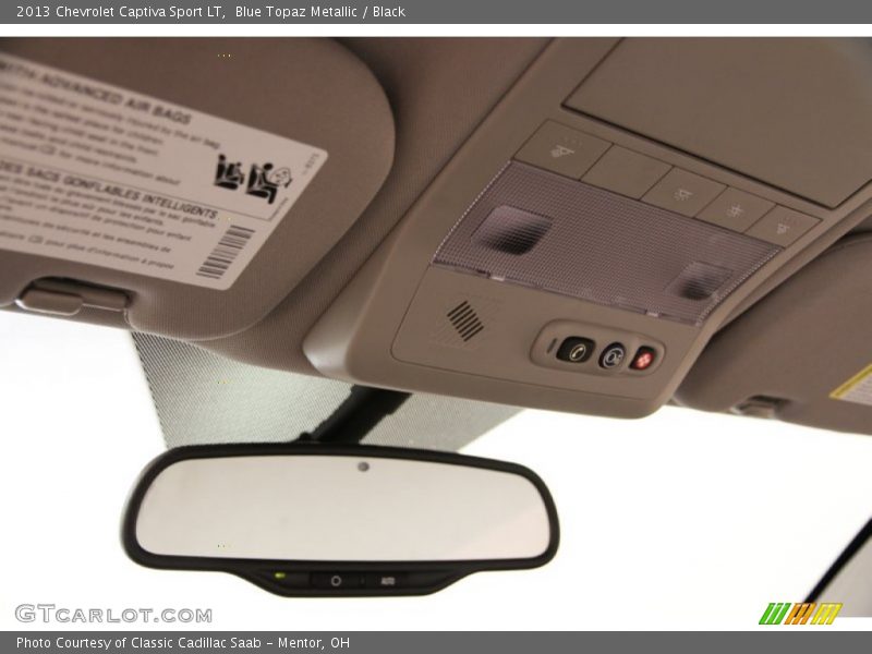 Blue Topaz Metallic / Black 2013 Chevrolet Captiva Sport LT