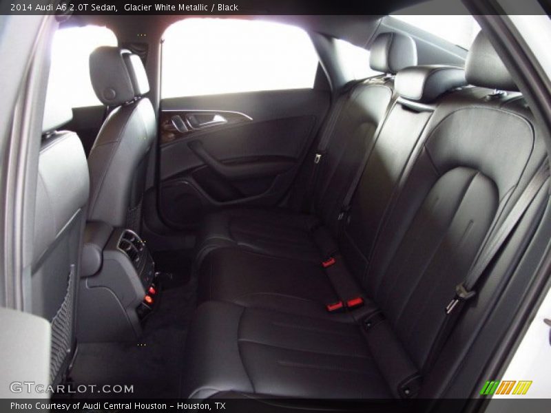 Glacier White Metallic / Black 2014 Audi A6 2.0T Sedan