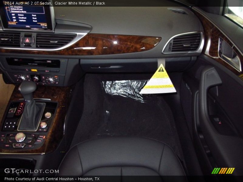 Glacier White Metallic / Black 2014 Audi A6 2.0T Sedan
