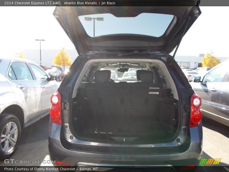 Atlantis Blue Metallic / Jet Black 2014 Chevrolet Equinox LTZ AWD