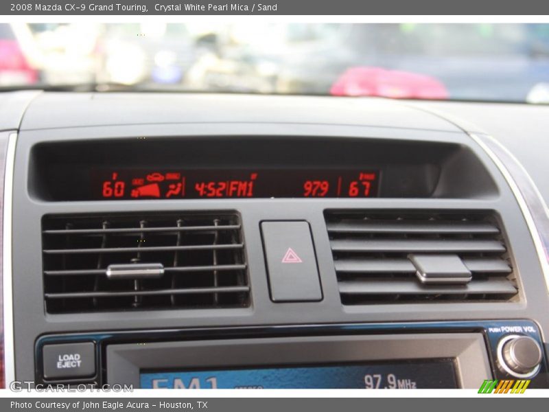 Crystal White Pearl Mica / Sand 2008 Mazda CX-9 Grand Touring