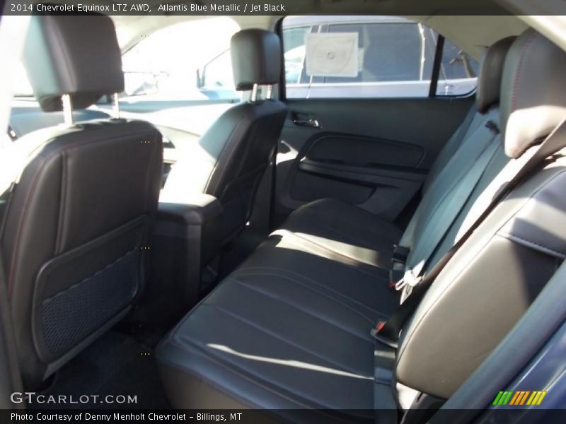 Atlantis Blue Metallic / Jet Black 2014 Chevrolet Equinox LTZ AWD