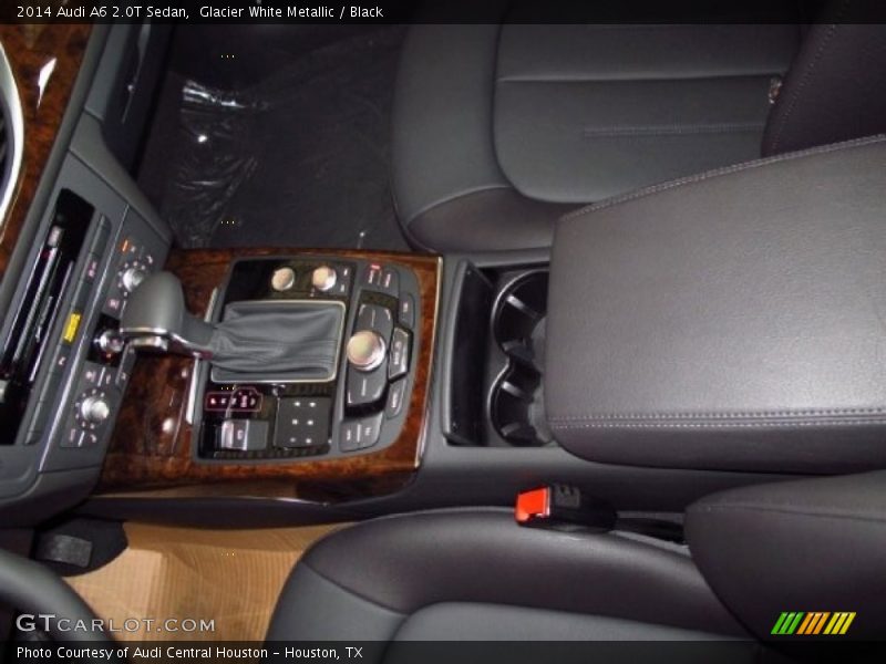 Glacier White Metallic / Black 2014 Audi A6 2.0T Sedan
