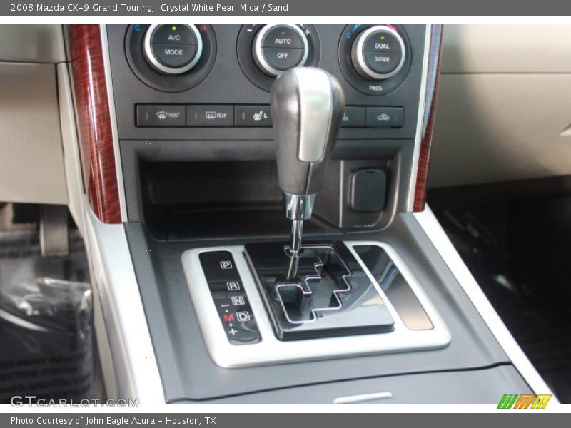 Crystal White Pearl Mica / Sand 2008 Mazda CX-9 Grand Touring