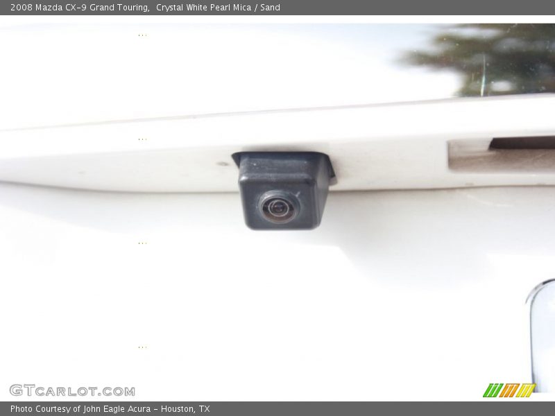 Crystal White Pearl Mica / Sand 2008 Mazda CX-9 Grand Touring
