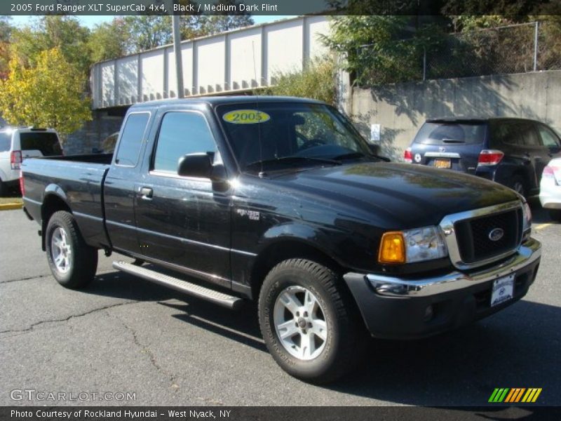 Black / Medium Dark Flint 2005 Ford Ranger XLT SuperCab 4x4
