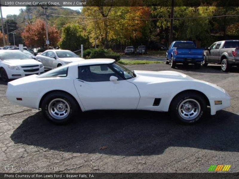  1980 Corvette Coupe White