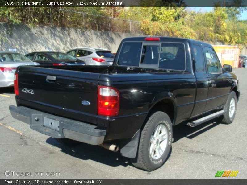 Black / Medium Dark Flint 2005 Ford Ranger XLT SuperCab 4x4
