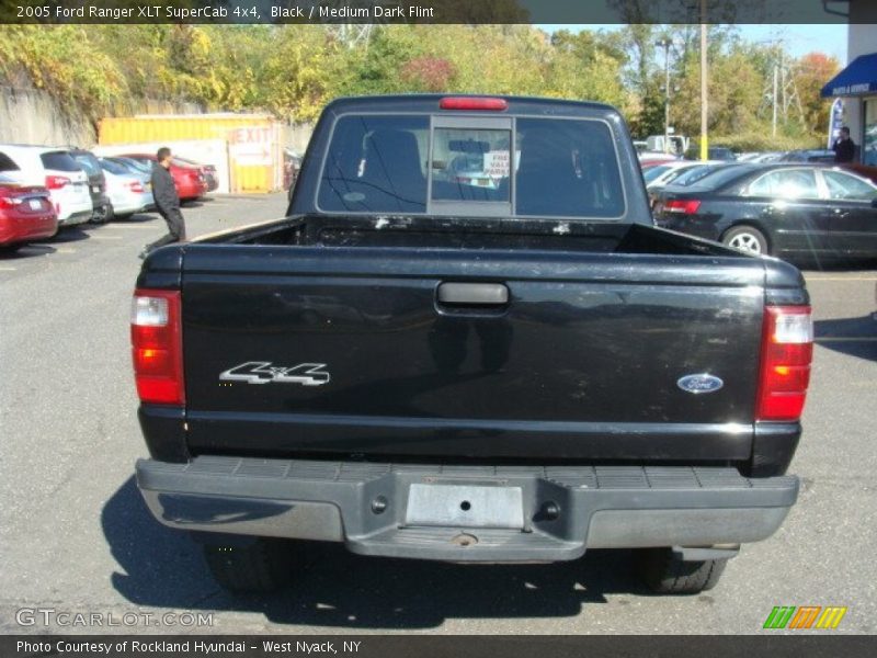 Black / Medium Dark Flint 2005 Ford Ranger XLT SuperCab 4x4
