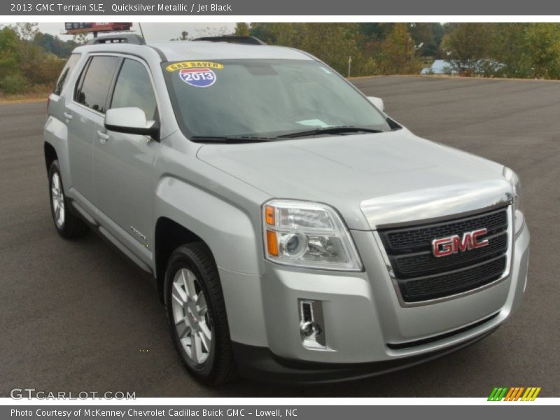 Quicksilver Metallic / Jet Black 2013 GMC Terrain SLE