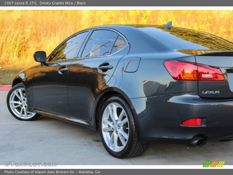 Smoky Granite Mica / Black 2007 Lexus IS 250