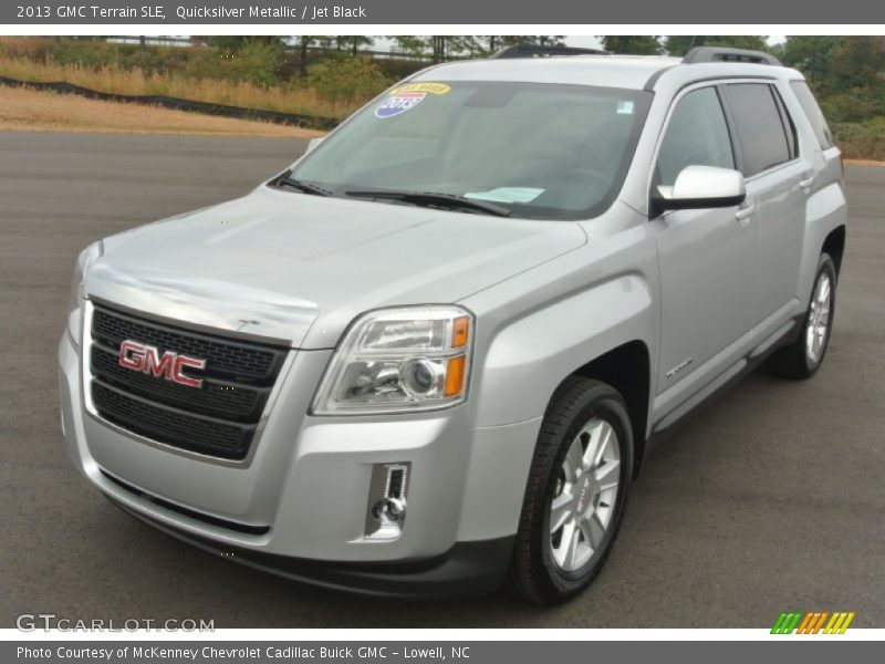 Quicksilver Metallic / Jet Black 2013 GMC Terrain SLE