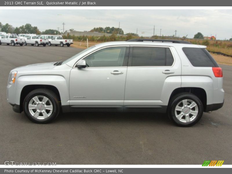 Quicksilver Metallic / Jet Black 2013 GMC Terrain SLE