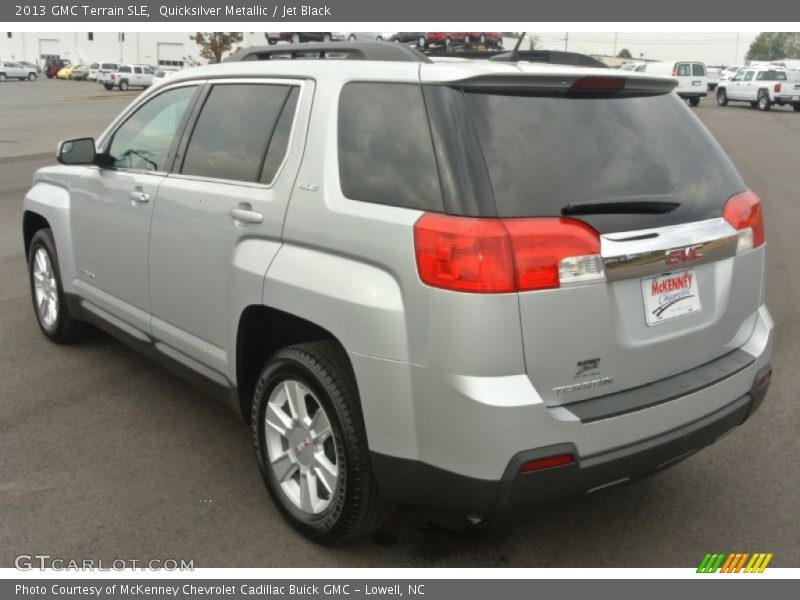 Quicksilver Metallic / Jet Black 2013 GMC Terrain SLE