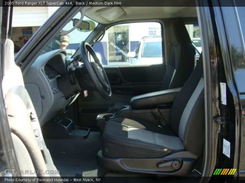 Black / Medium Dark Flint 2005 Ford Ranger XLT SuperCab 4x4
