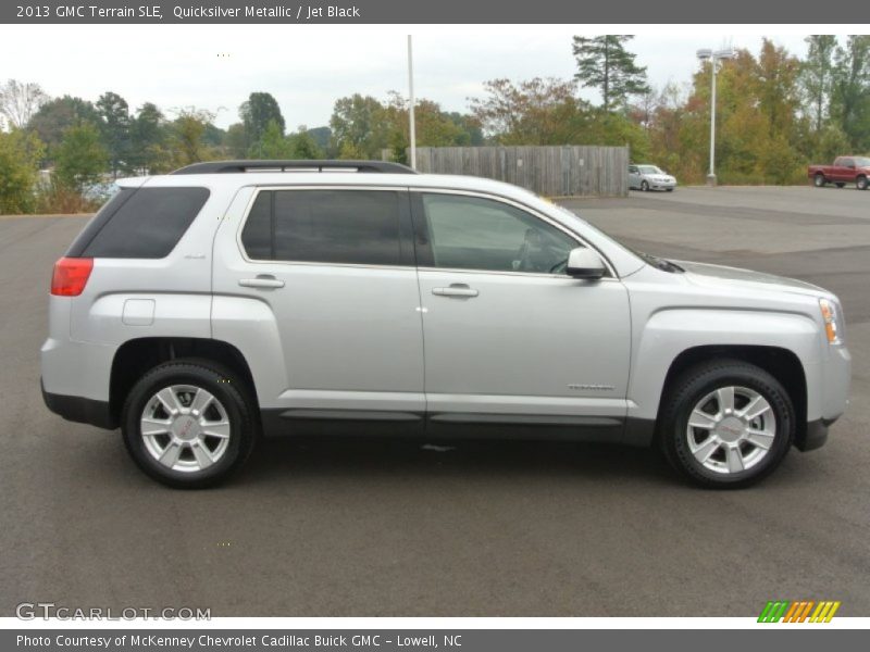 Quicksilver Metallic / Jet Black 2013 GMC Terrain SLE