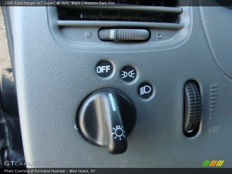 Black / Medium Dark Flint 2005 Ford Ranger XLT SuperCab 4x4