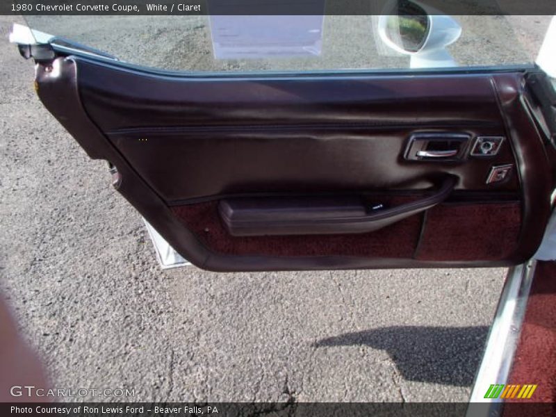 Door Panel of 1980 Corvette Coupe