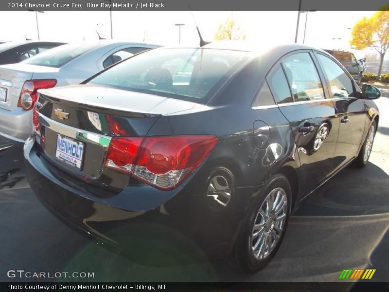 Blue Ray Metallic / Jet Black 2014 Chevrolet Cruze Eco