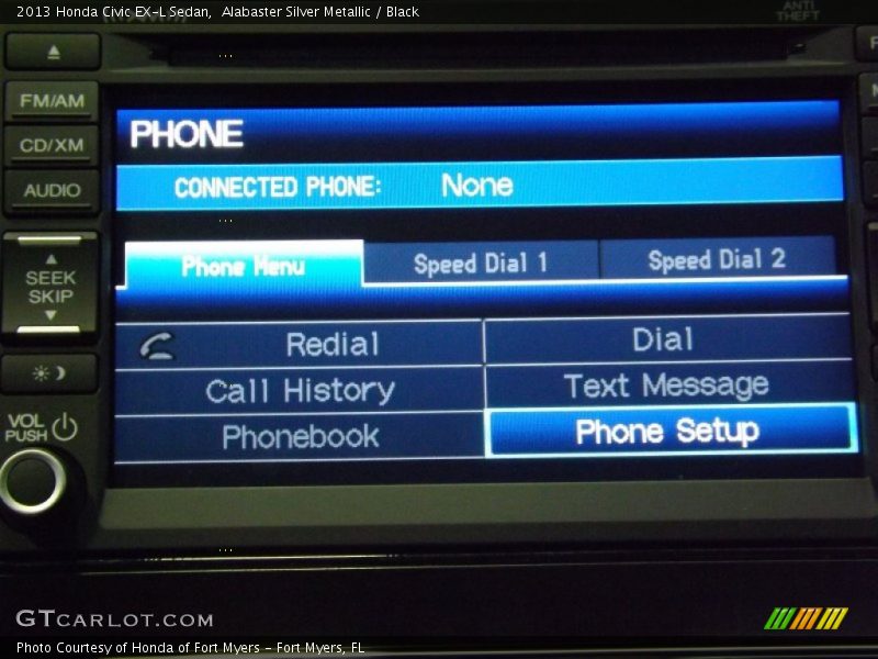 Alabaster Silver Metallic / Black 2013 Honda Civic EX-L Sedan