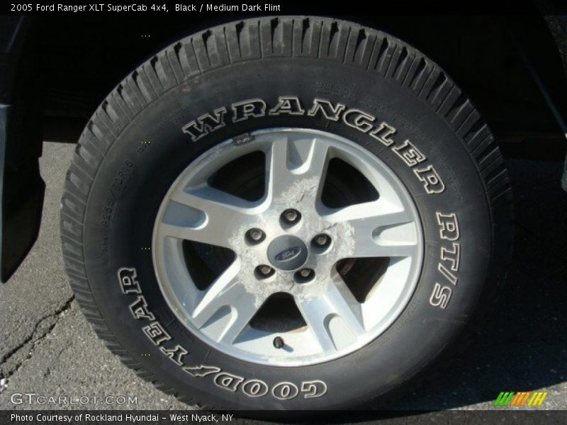 Black / Medium Dark Flint 2005 Ford Ranger XLT SuperCab 4x4