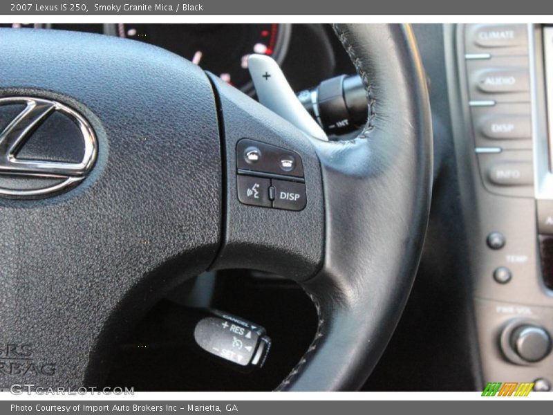 Smoky Granite Mica / Black 2007 Lexus IS 250