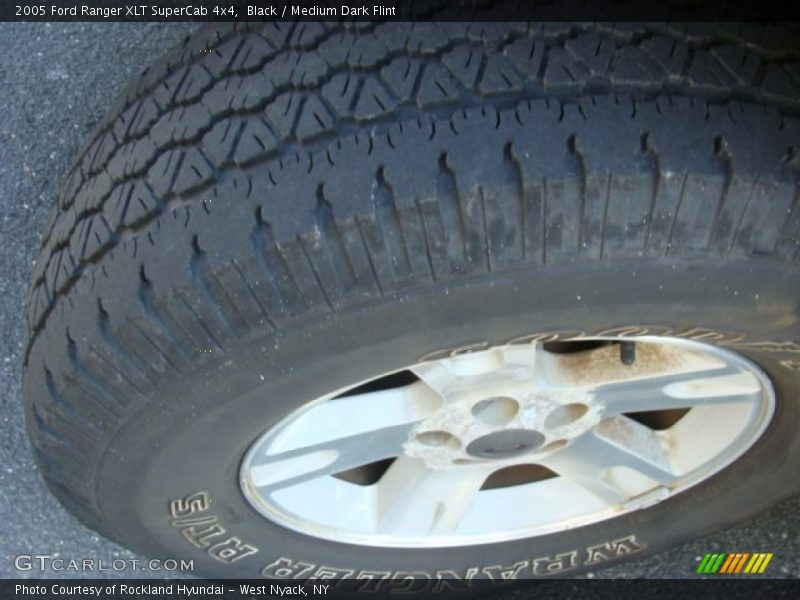 Black / Medium Dark Flint 2005 Ford Ranger XLT SuperCab 4x4