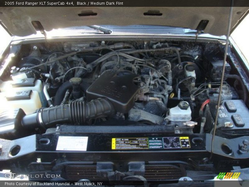 Black / Medium Dark Flint 2005 Ford Ranger XLT SuperCab 4x4
