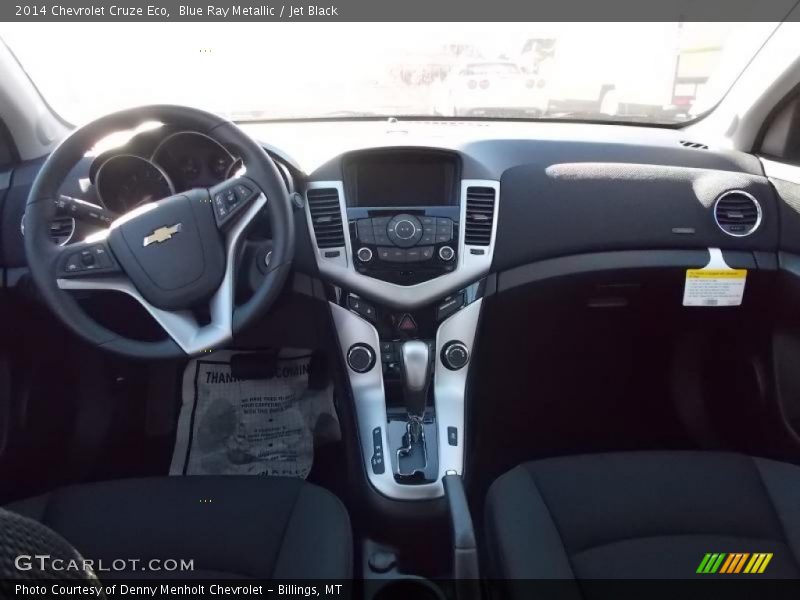 Blue Ray Metallic / Jet Black 2014 Chevrolet Cruze Eco