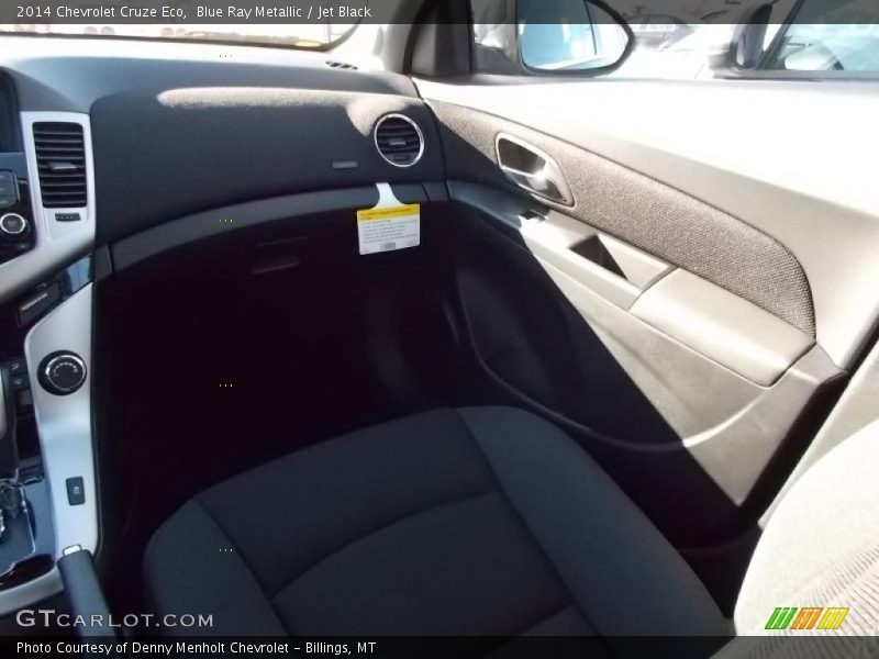 Blue Ray Metallic / Jet Black 2014 Chevrolet Cruze Eco